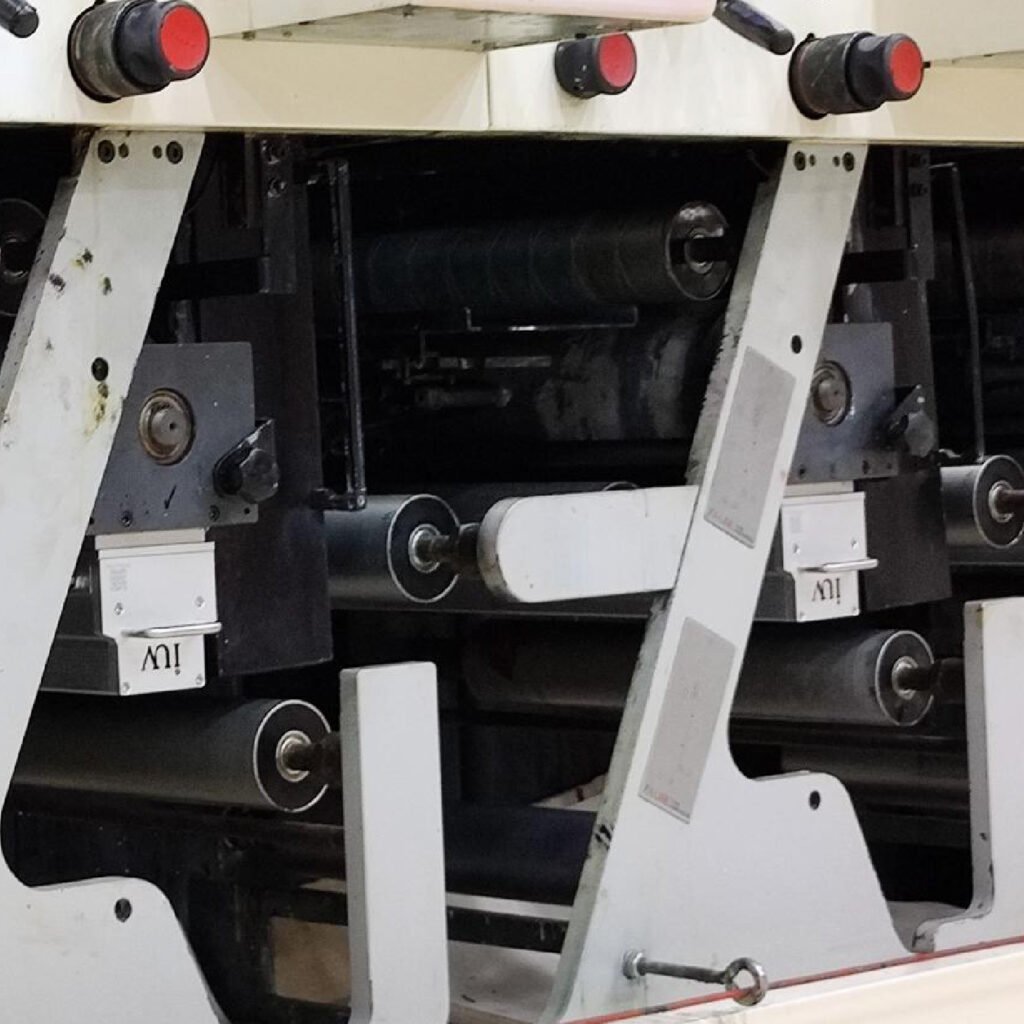 Curado UV en la impresión narrow web máximo rendimiento con menor consumo energético