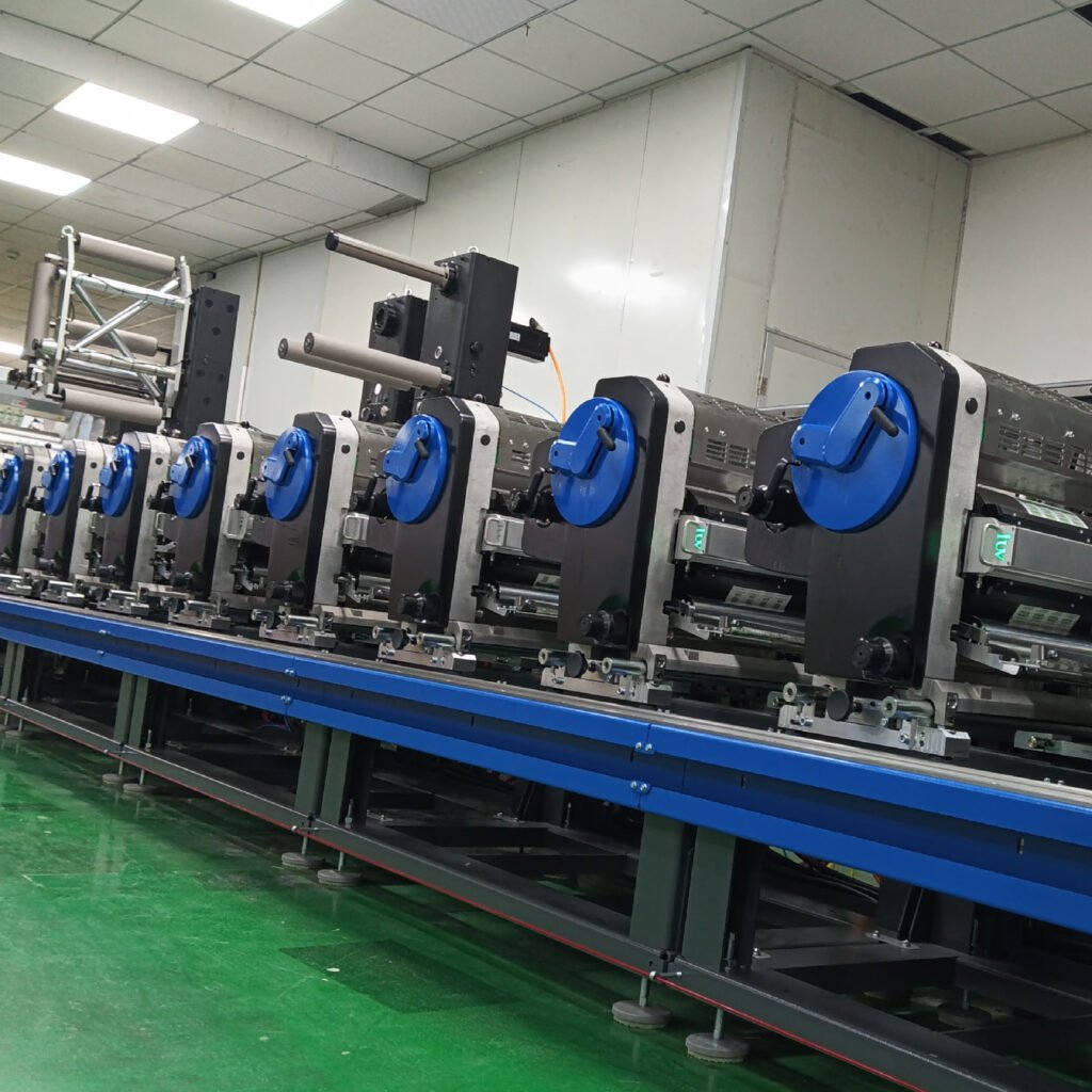 Ventajas del curado UV LED para prensas narrow web en producciones continuas