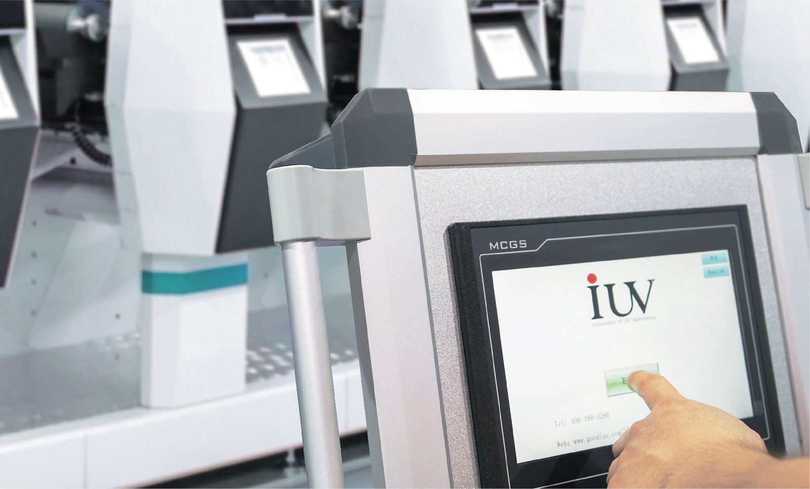 IUV LED UV curing system intelligent automatic