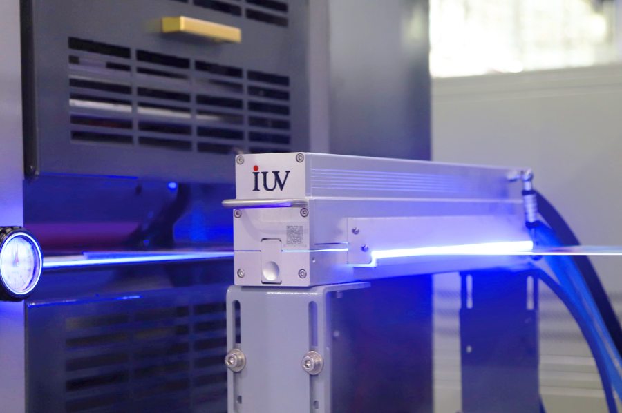 IUV LED UV Curing system in Intermittent Offset Printing